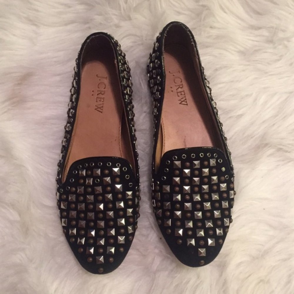 J. Crew Studded Embellished Women's Loafers